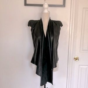 SKINGRAFT leather vest S